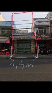 Chính Chủ Bán nhà cấp 4 Mặt tiền Hưng Phú ,P8,Q.8,(4,5x13)