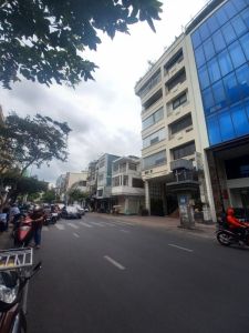 Cho thuê toà nhà mặt tiền Nguyễn Đình Chiểu, P.5, Q.3.